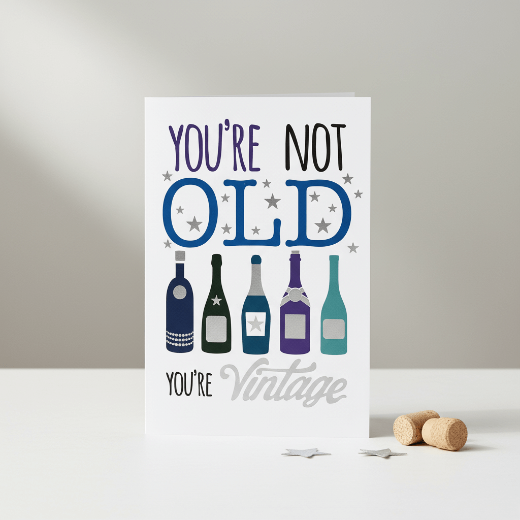 You’re Not Old – Funny Birthday Card