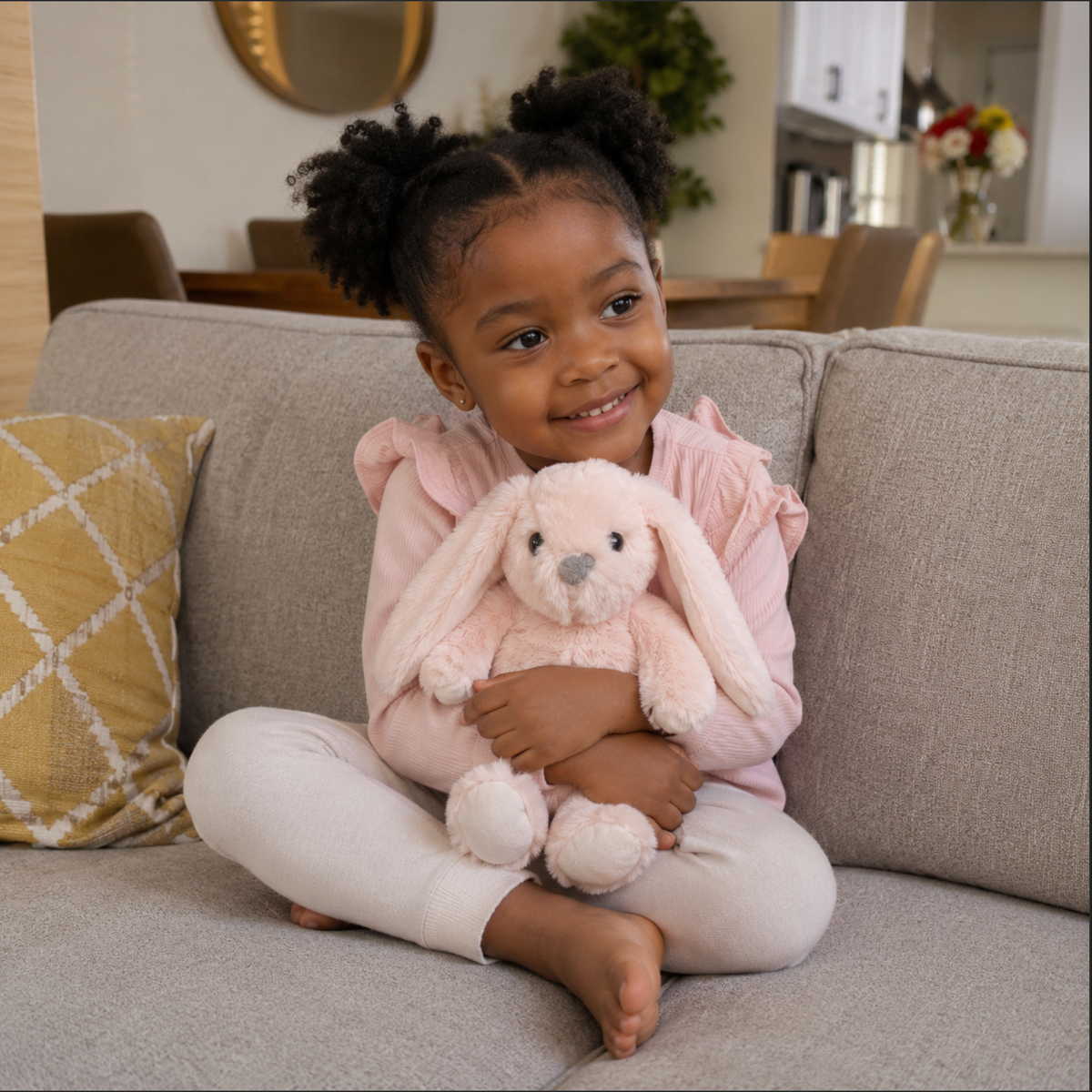 Bella the Bunny – 30cm Cream Plush for Baby & Toddler
