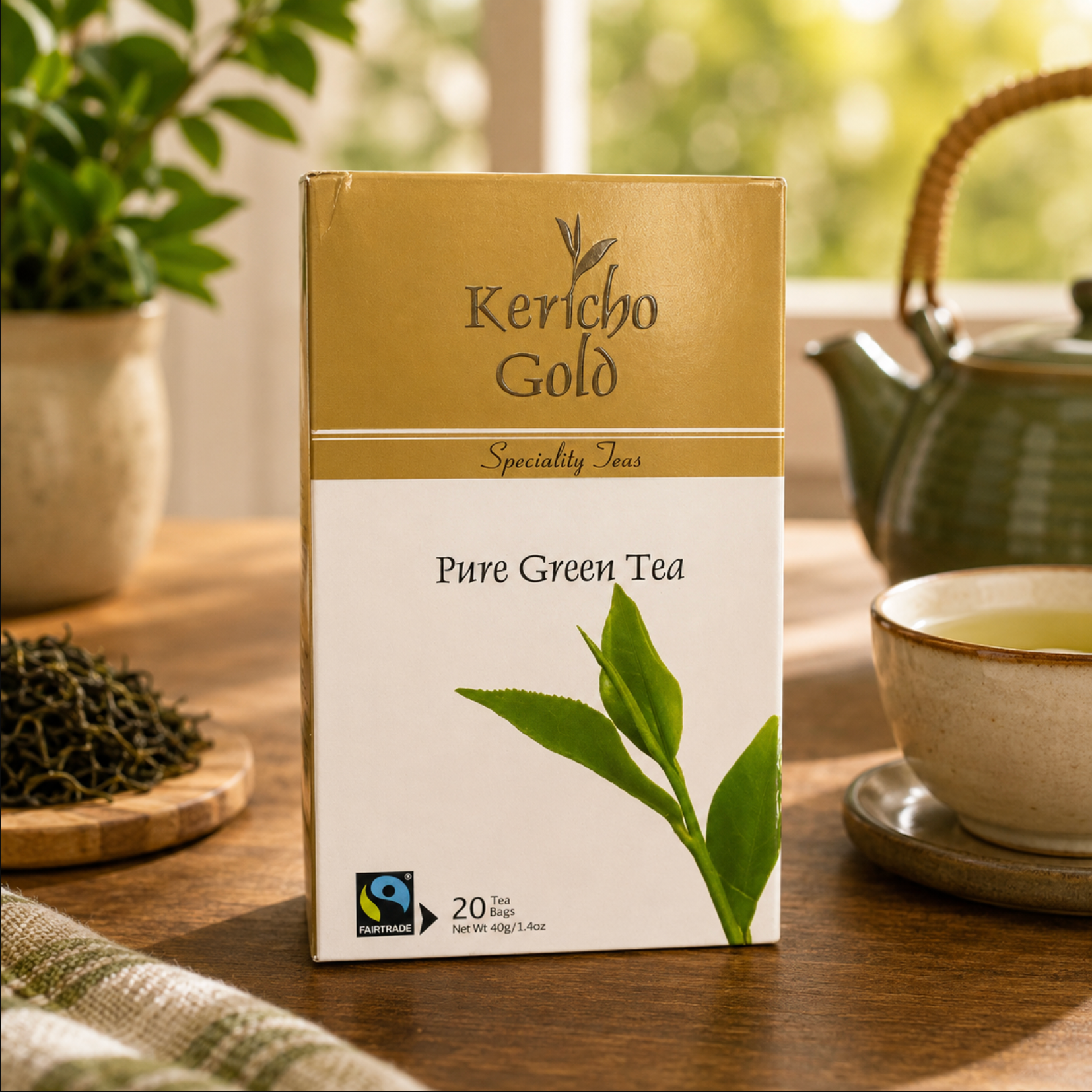 Kericho Gold Premium Green Tea 20 Tea Bags