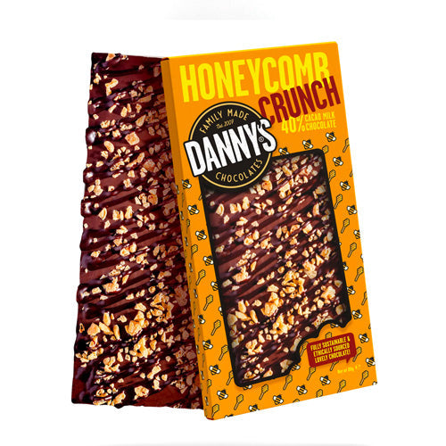 Danny’s Salted Honeycomb Crunch Milk Chocolate Bar (80g)