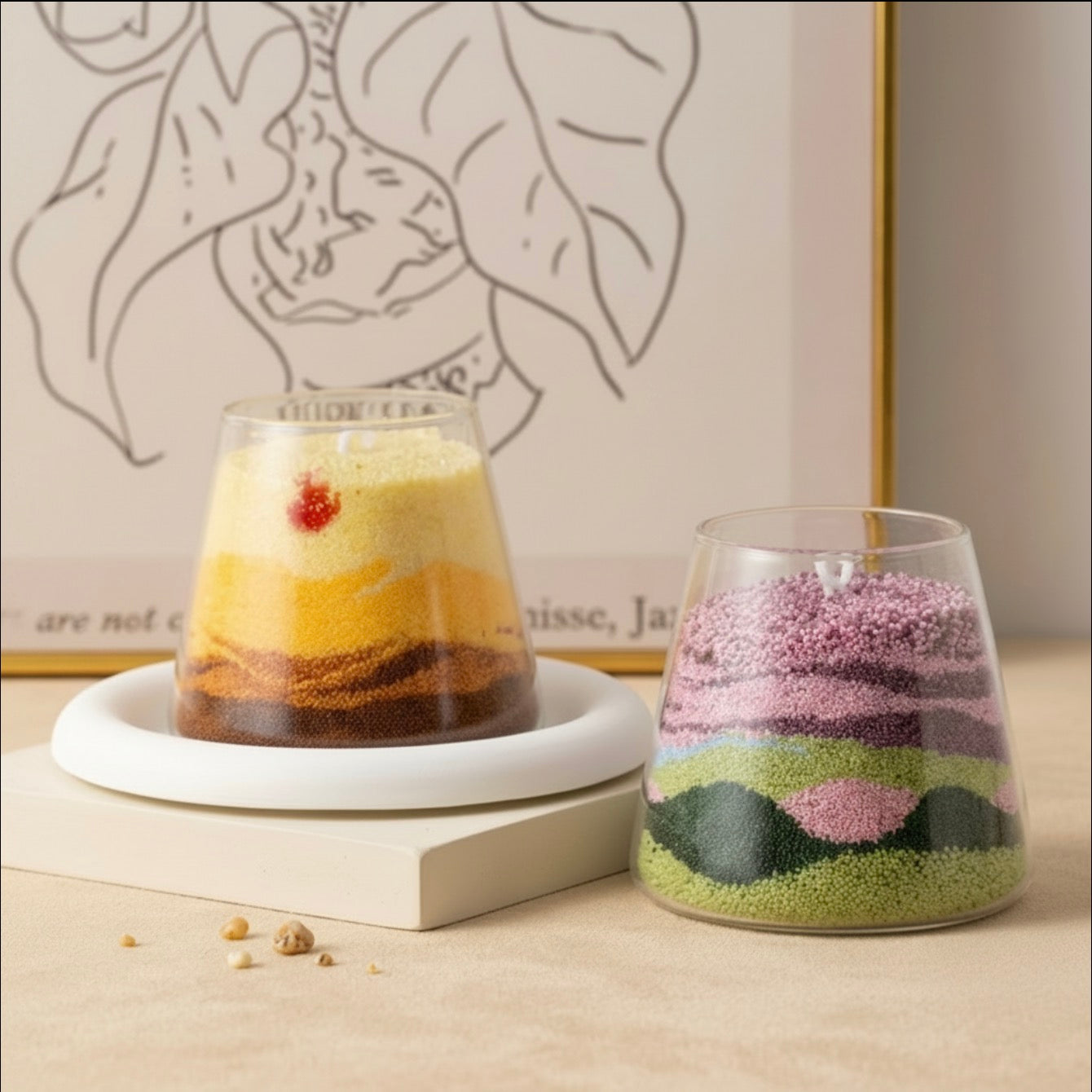 Purpink DIY Craft Candle Kit – 450G Scented Candle Making Set