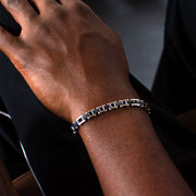 EQ For Men Ceramic Bracelet – Silver