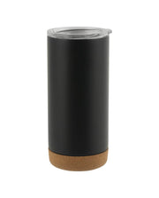 Rastatt Tumbler with Cork Base - Black