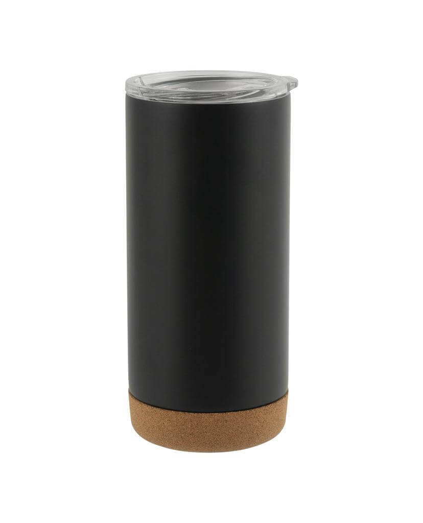 Rastatt Tumbler with Cork Base - Black