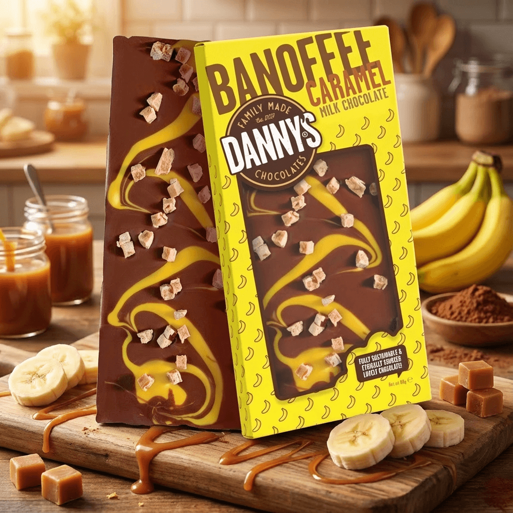 Danny’s Banoffee Milk Chocolate Bar (80g)