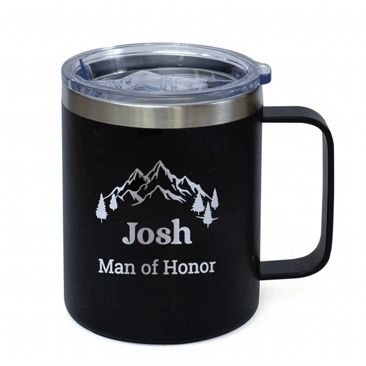 Delerke Travel Mug - Black