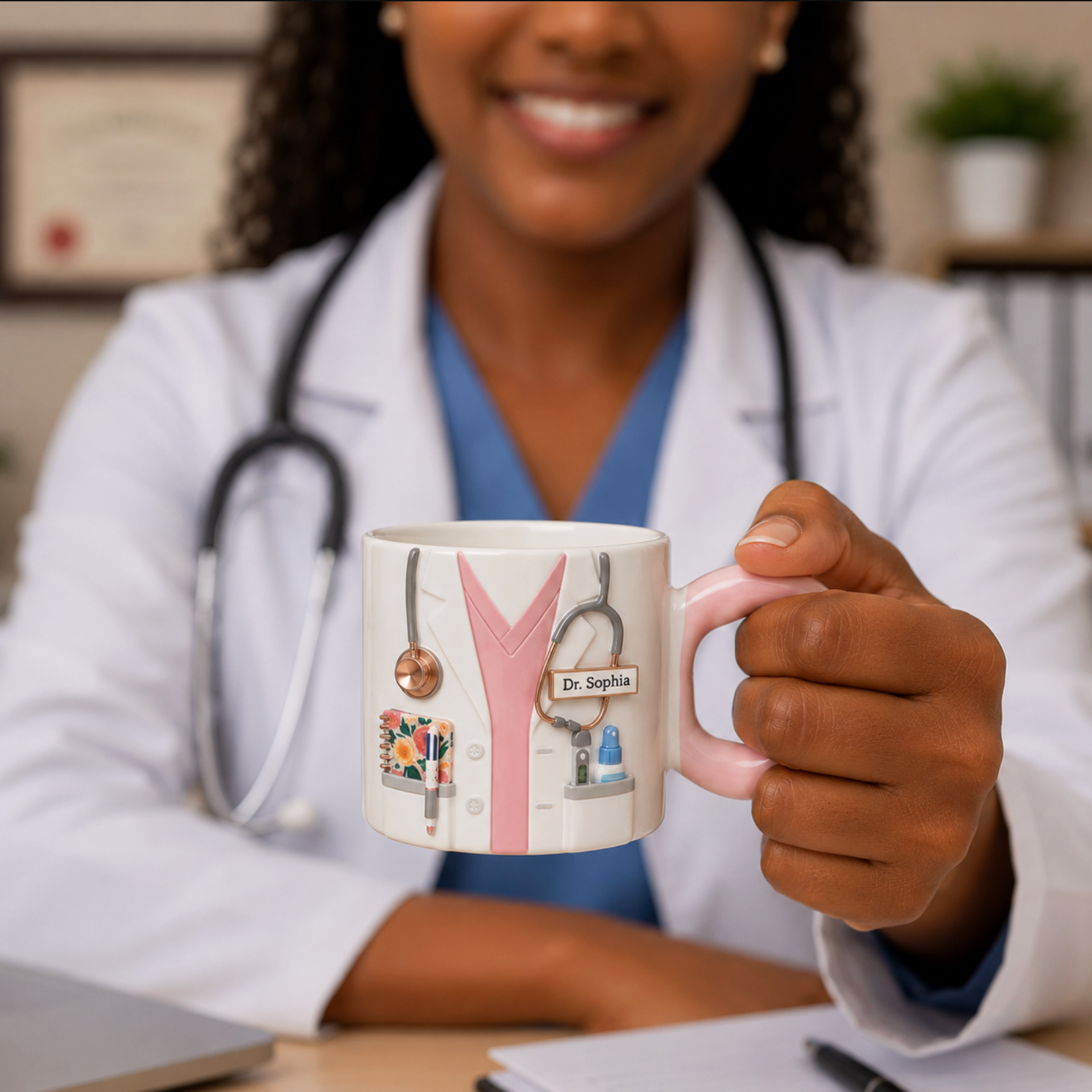 Personalised healthcare professional mug