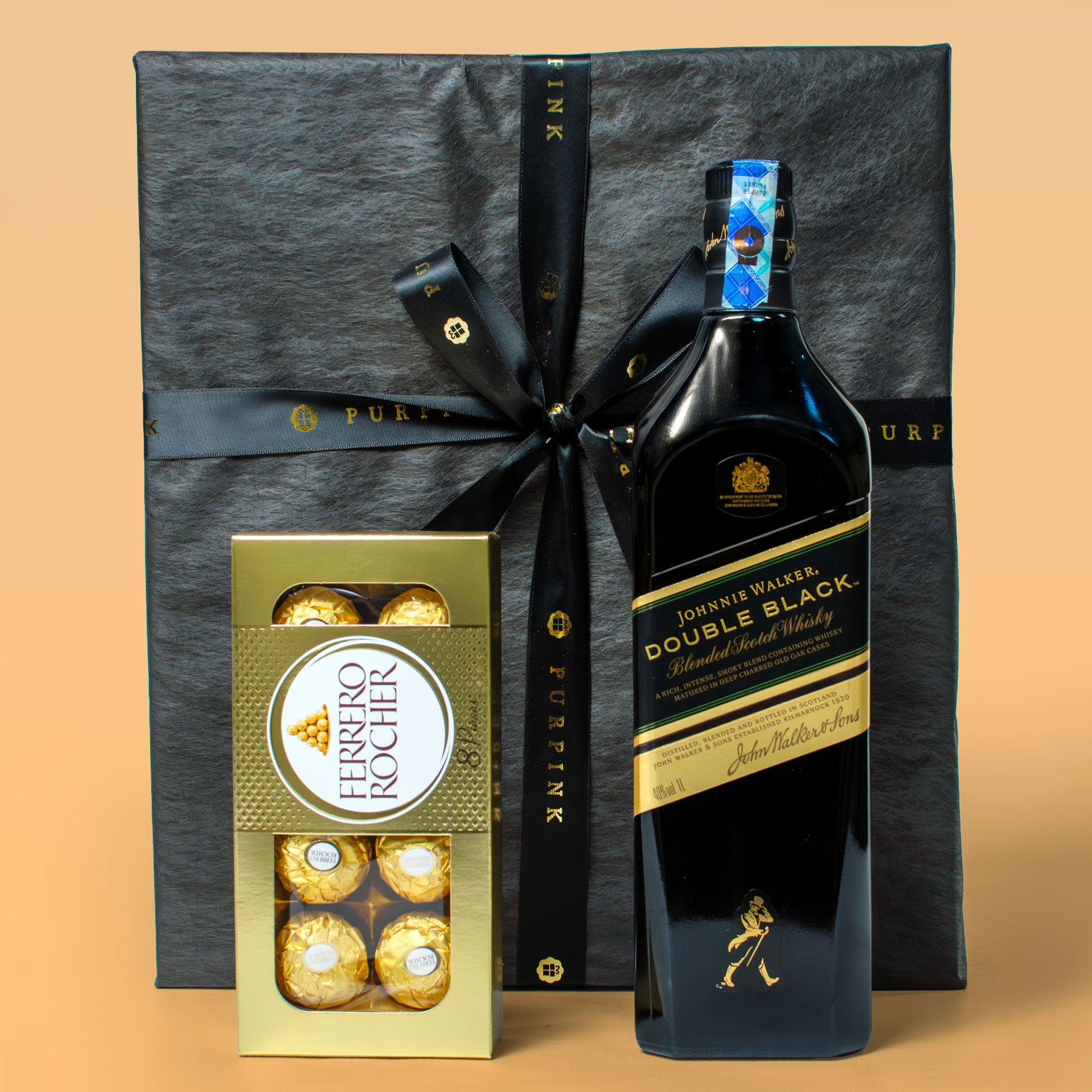 Double Black & Chocolates Gift Box