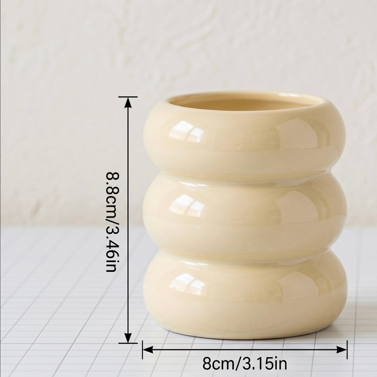 Doughnut Ceramic Soy Wax Scented Candle Jar –280g Luxury Candle