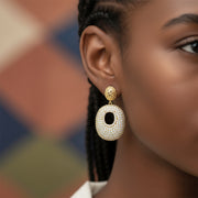 Freya Gold Sparkle Earrings