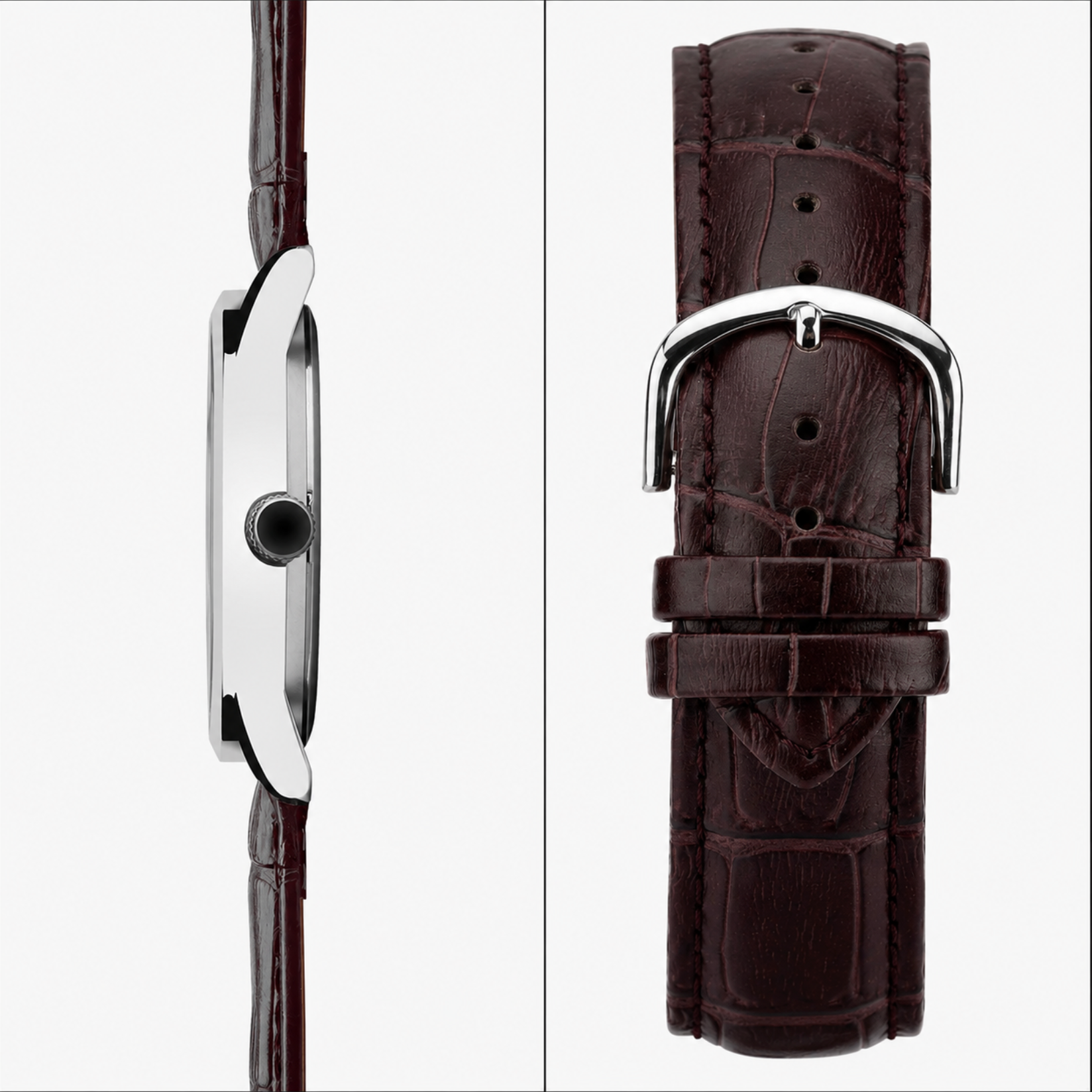 Sekonda Murphy Men's Watch – Blue Dial & Brown Leather Strap