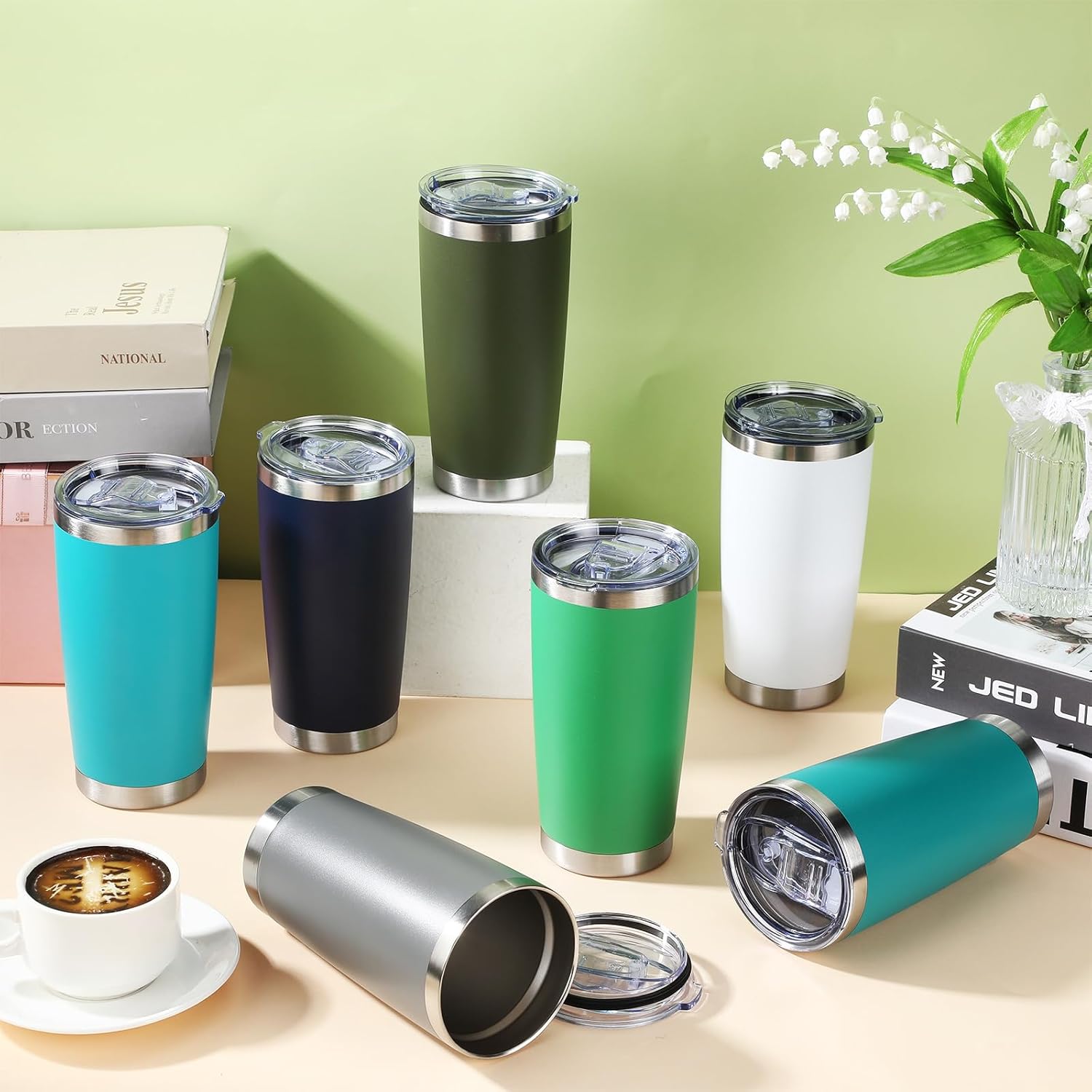 Travel Double Wall Vacuum Tumbler – 591ml