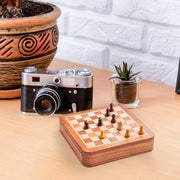 Emporium Collection Magnetic Chess Board With Drawer