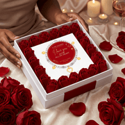 Love You With All My Heart – Flower Box Bracelet Gift