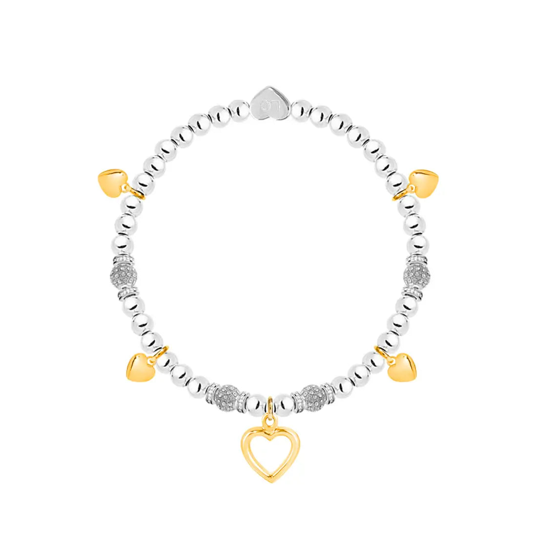 Love You With All My Heart – Flower Box Bracelet Gift