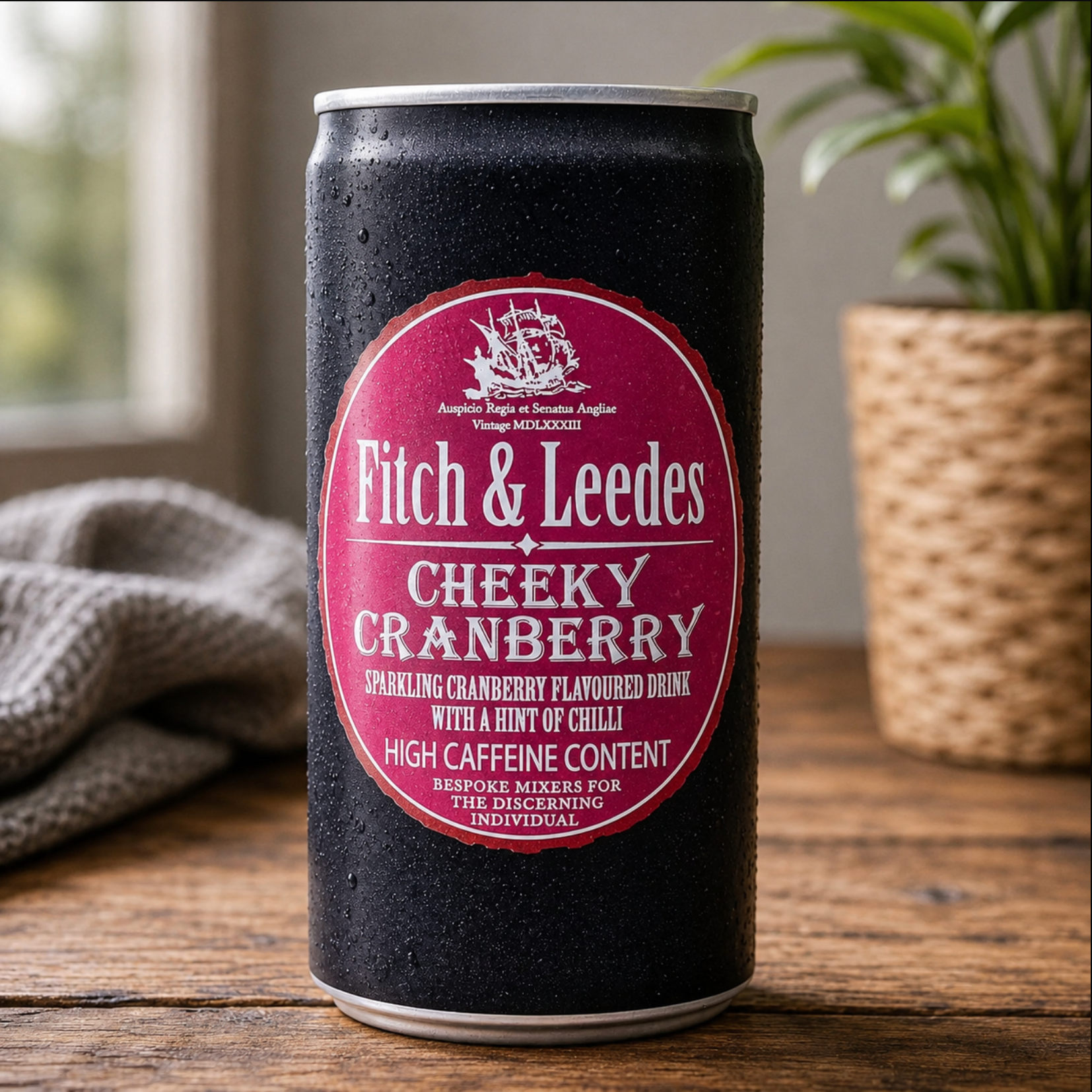 Fitch Leedes cranberry drink close-up