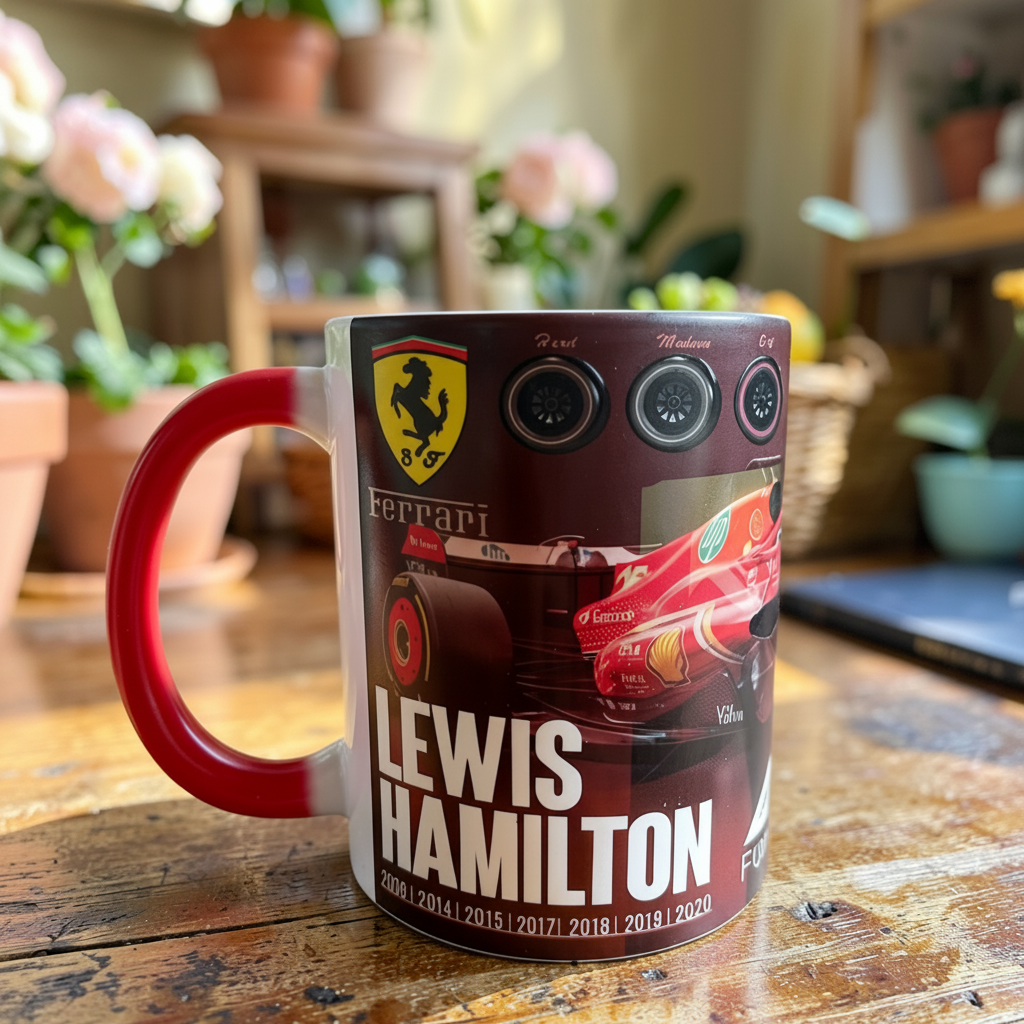 Formula One Artwork 11 oz Matte Magic Mug – Colour Changing Mug