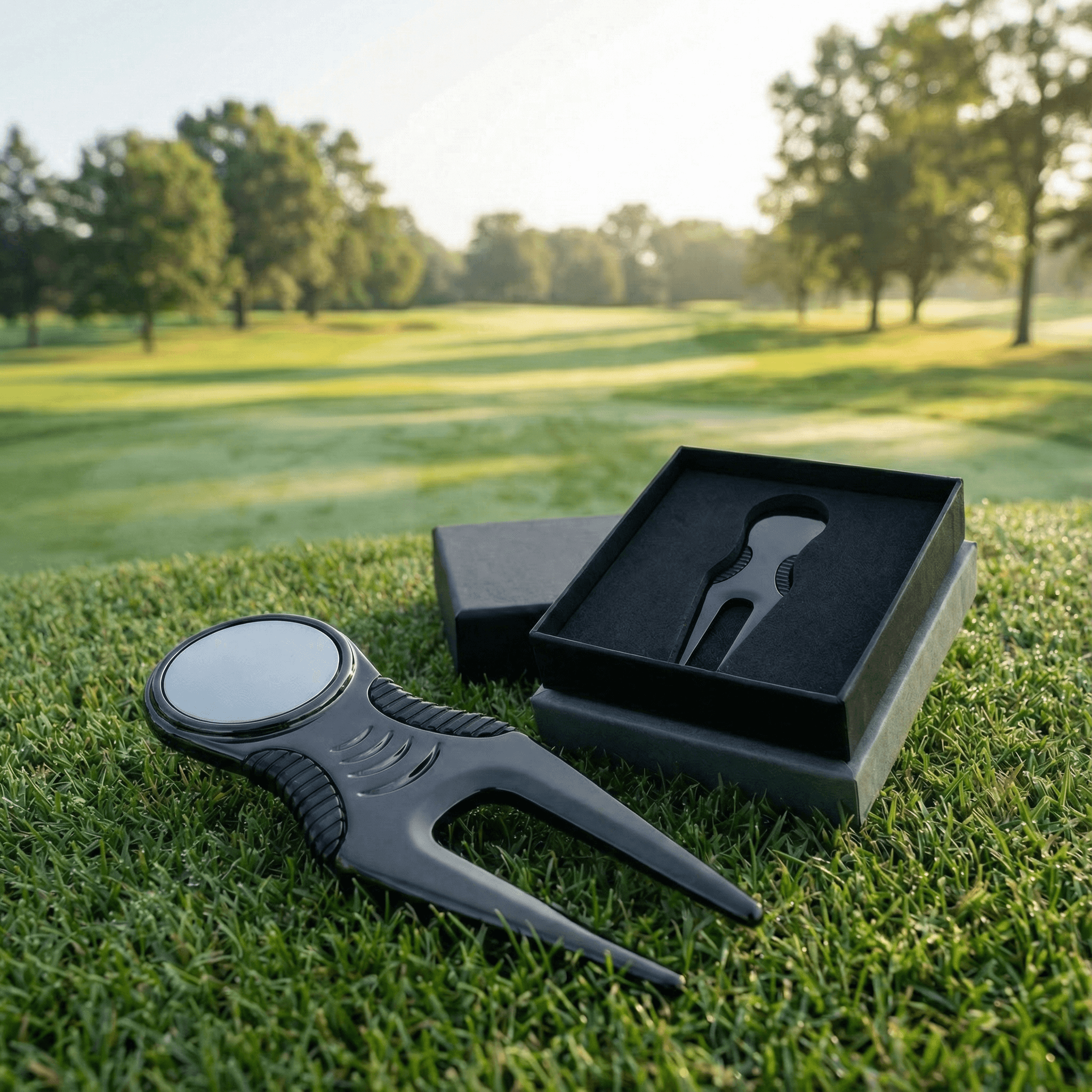 Gary Player Ace Divot Tool – Gun Metal | Premium Golf Accessory