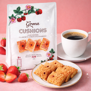 GRONA Cushions Puff Pastries – Strawberry Filled 8x328g
