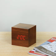 Cube Click Clock – Red LED