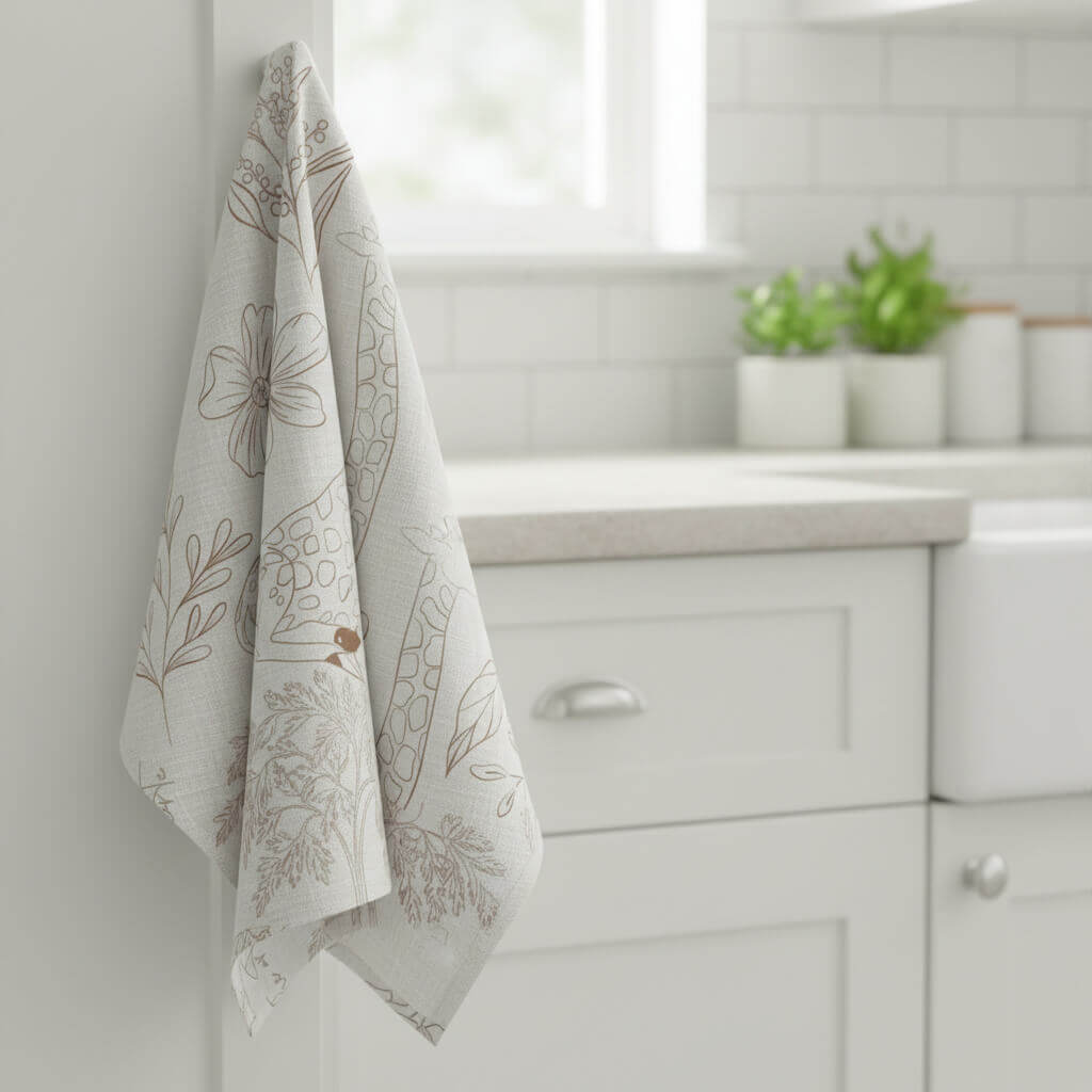 Art Carte Illustrated Tea Towel