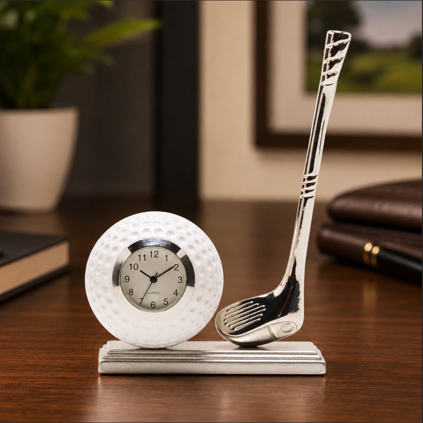 Widdop Miniature Clock - Golf Club