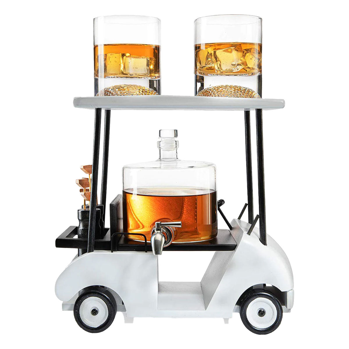 Golf Car Decanter Set
