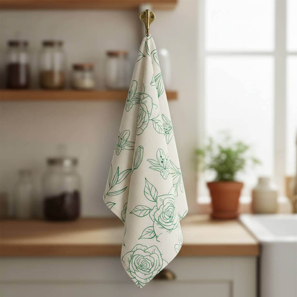 Art Carte Illustrated Tea Towel