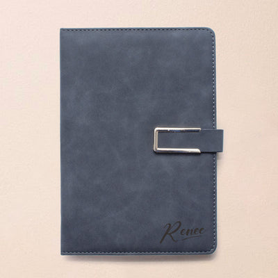 Personalised Executive A5 Magnetic Buckle Notebook