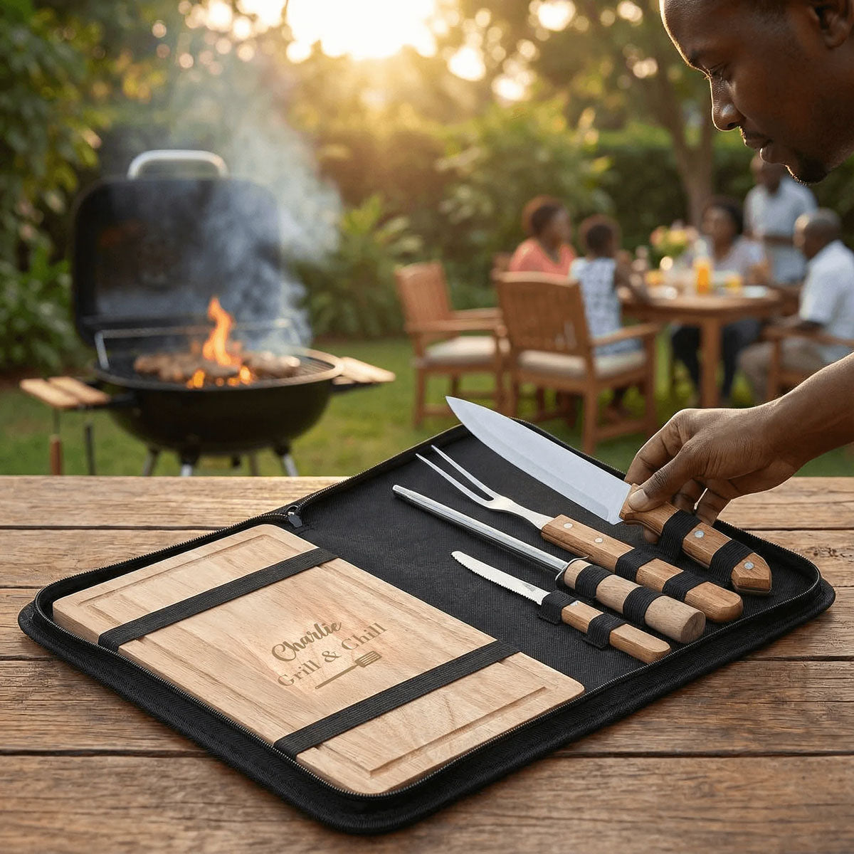 Brenton 5-Piece Grilling Set