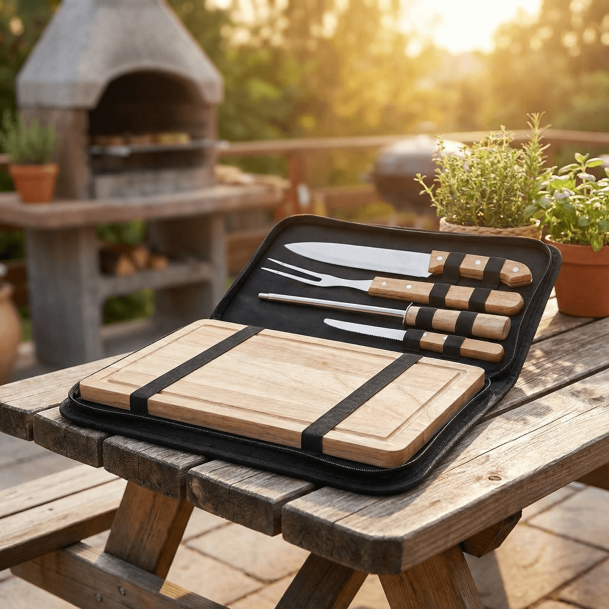 Brenton 5-Piece Grilling Set