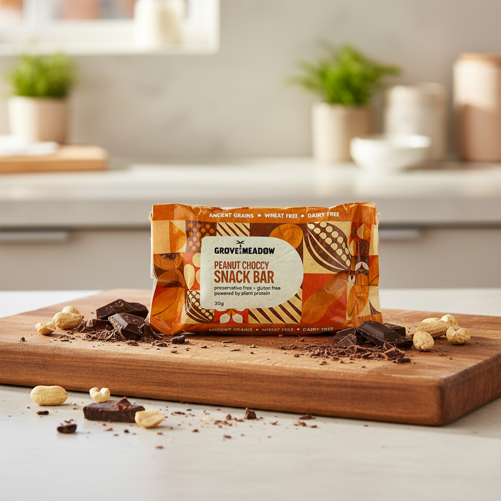 Grove Meadow Peanut Choccy Snack Bar 30g