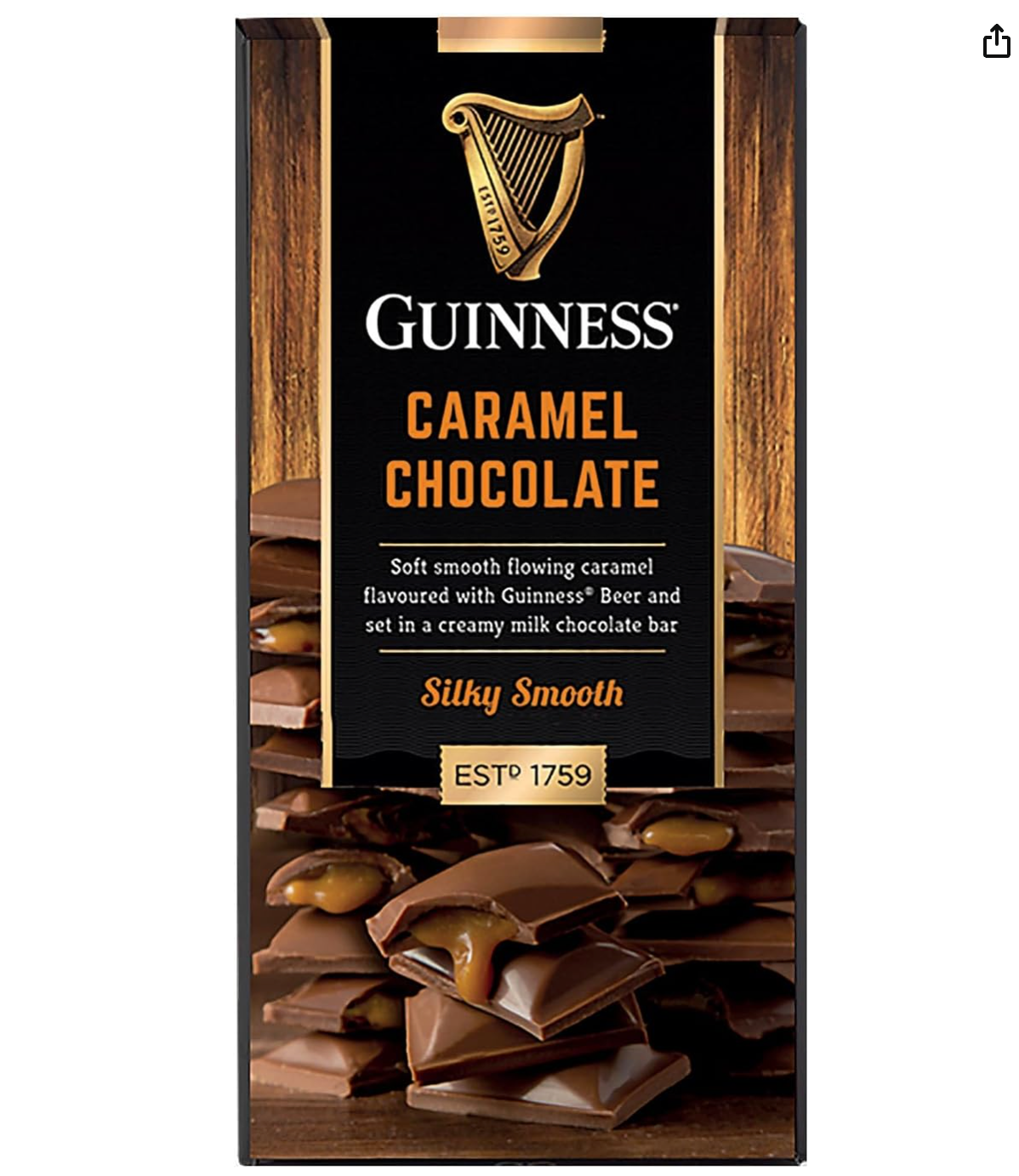 GUINNESS Luxurious Chocolate Caramels  90g