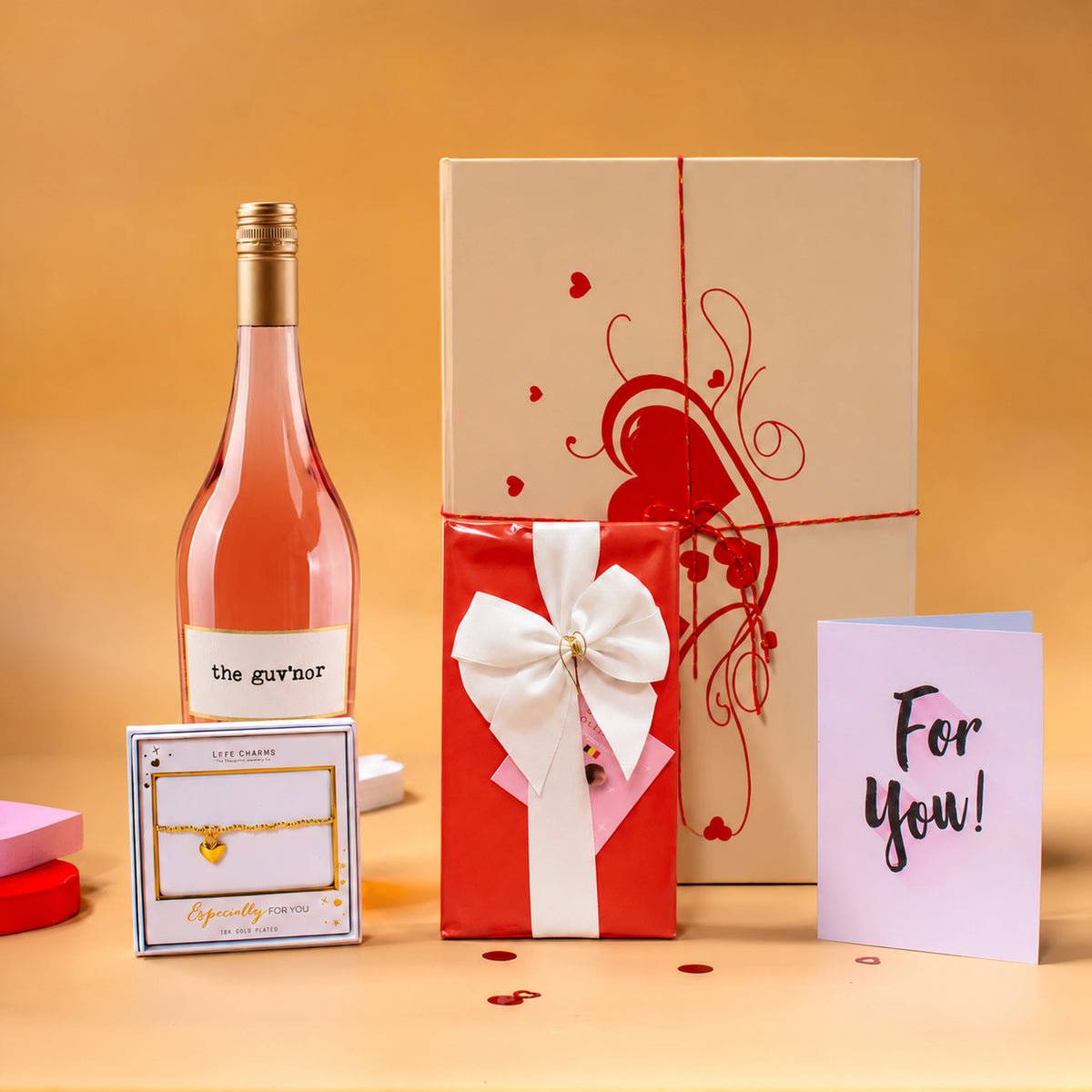The Rosé Rendezvous – Rosé Wine & Chocolate Gift Hamper