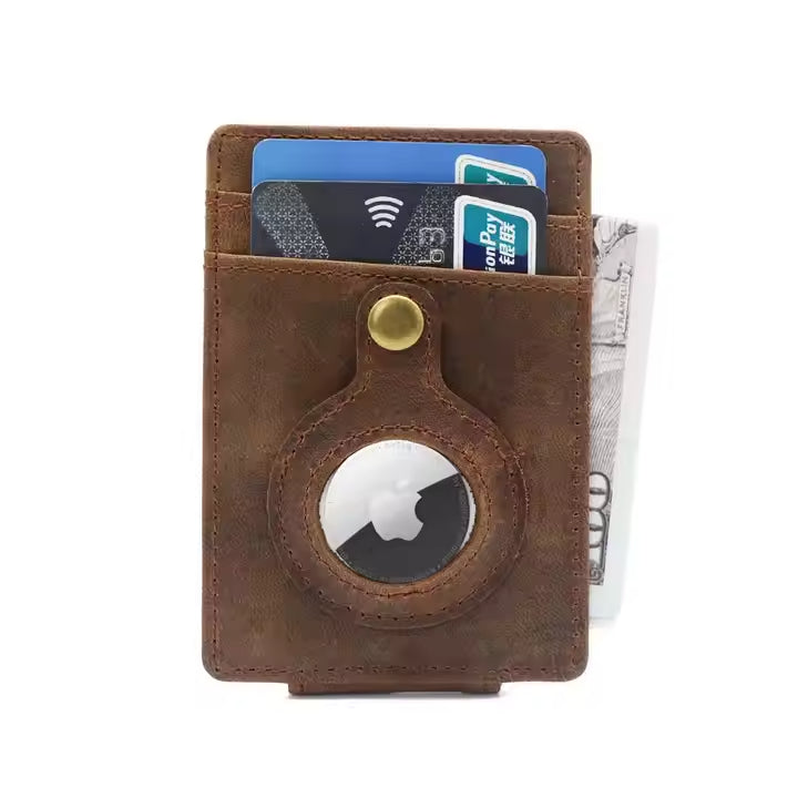 Apple AirTag Leather Wallet