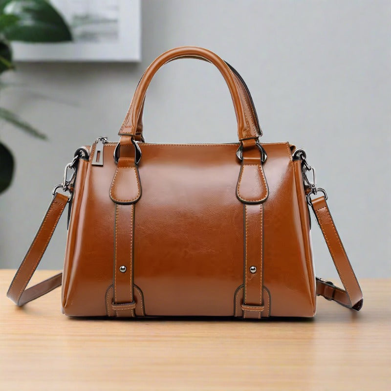 The Carina Genuine Leather Handbag