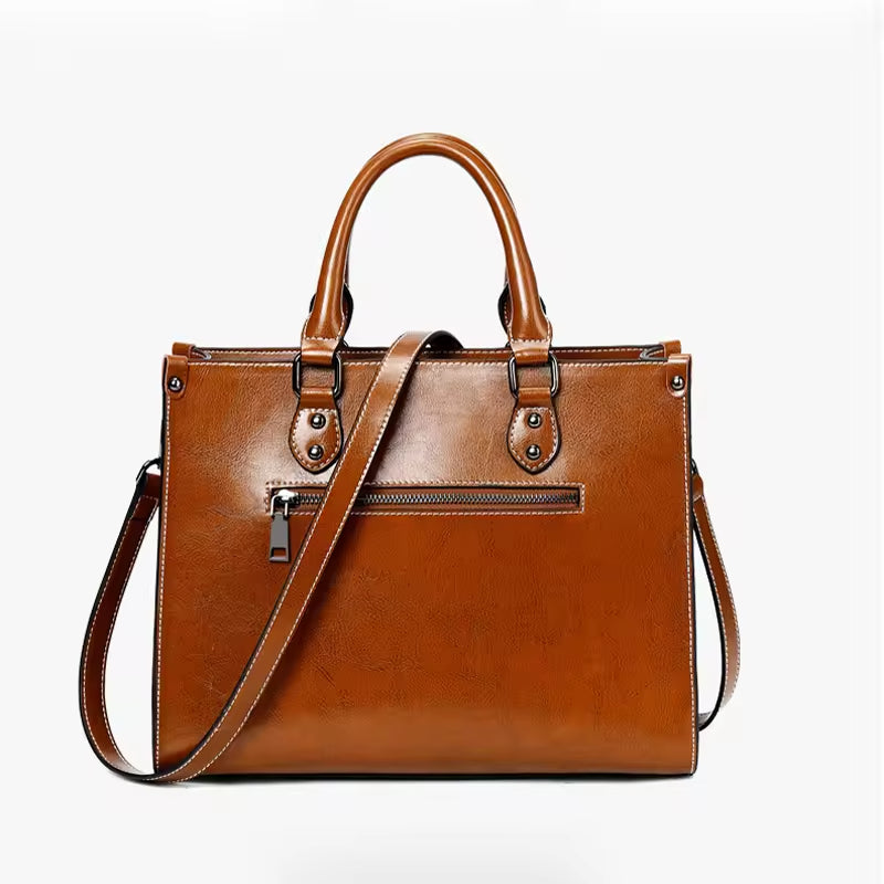 Cordelia Genuine Leather Handbag