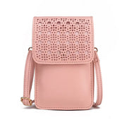 Sophia PU Leather Crossbody Wallet