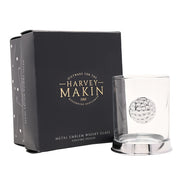 Harvey Makin Whisky Glass - Golf