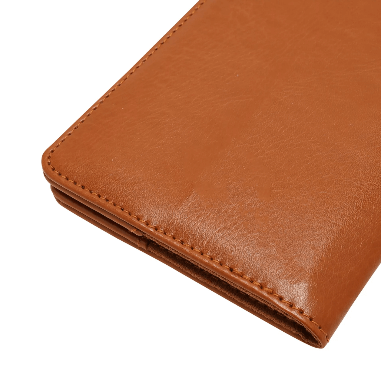 Harvey Makin Tan Leather Golf Scorecard Holder