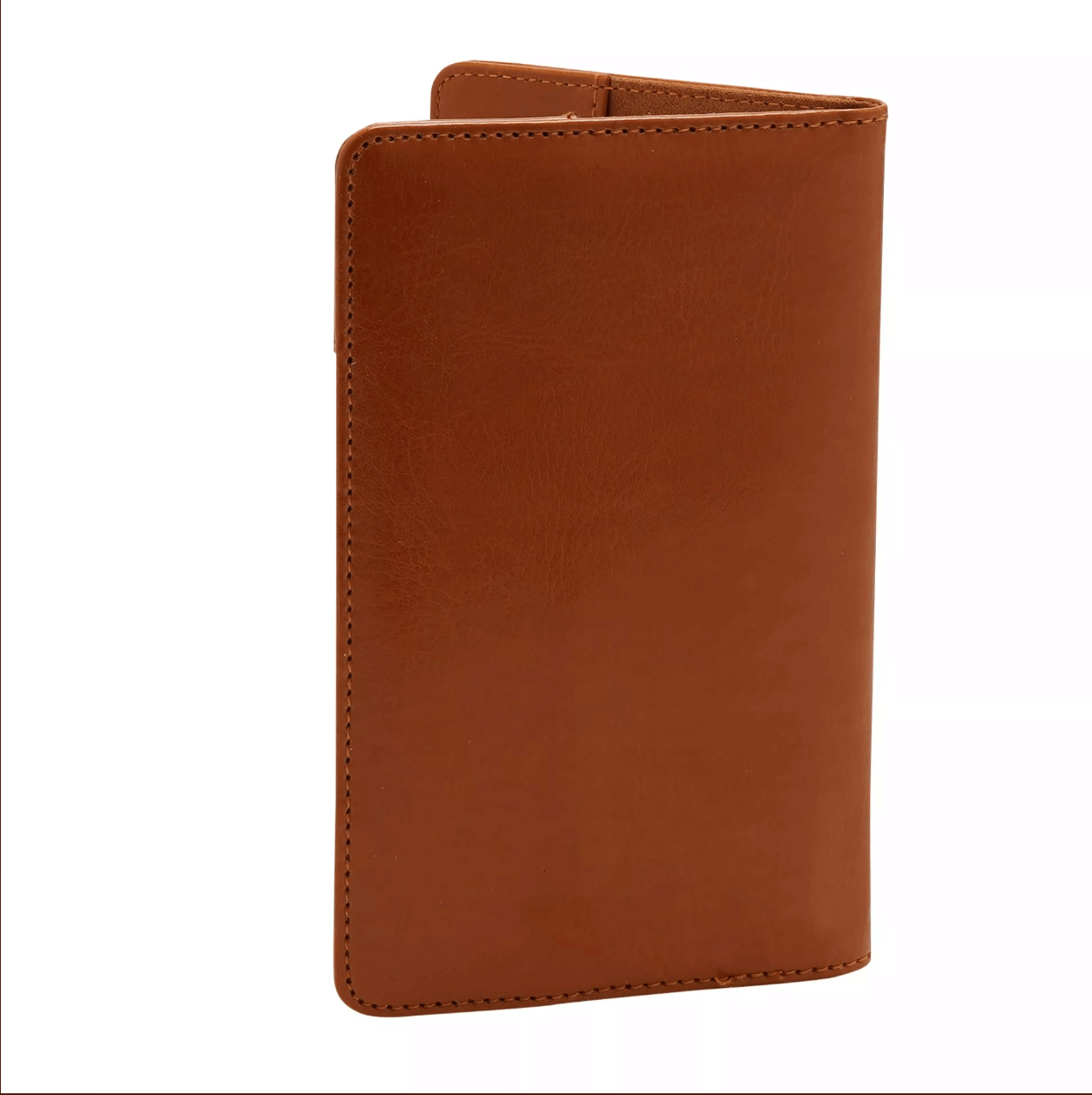 Harvey Makin Tan Leather Golf Scorecard Holder