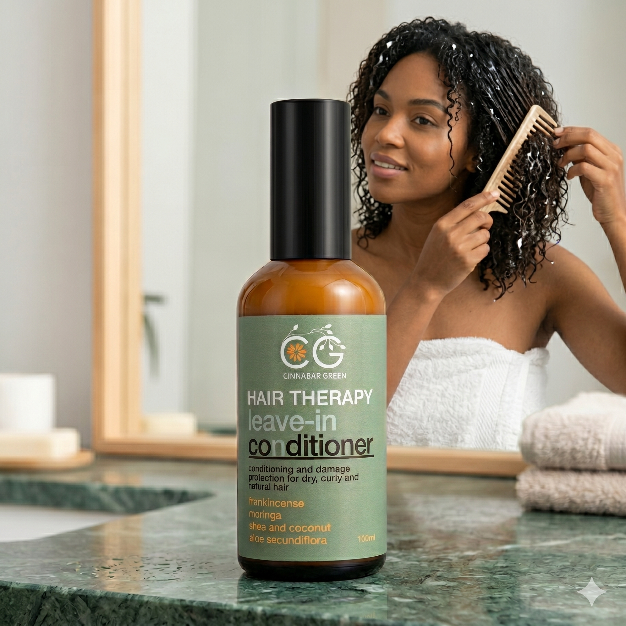 Cinnabar Green Hair Therapy Leave-In Conditioner – 100ml