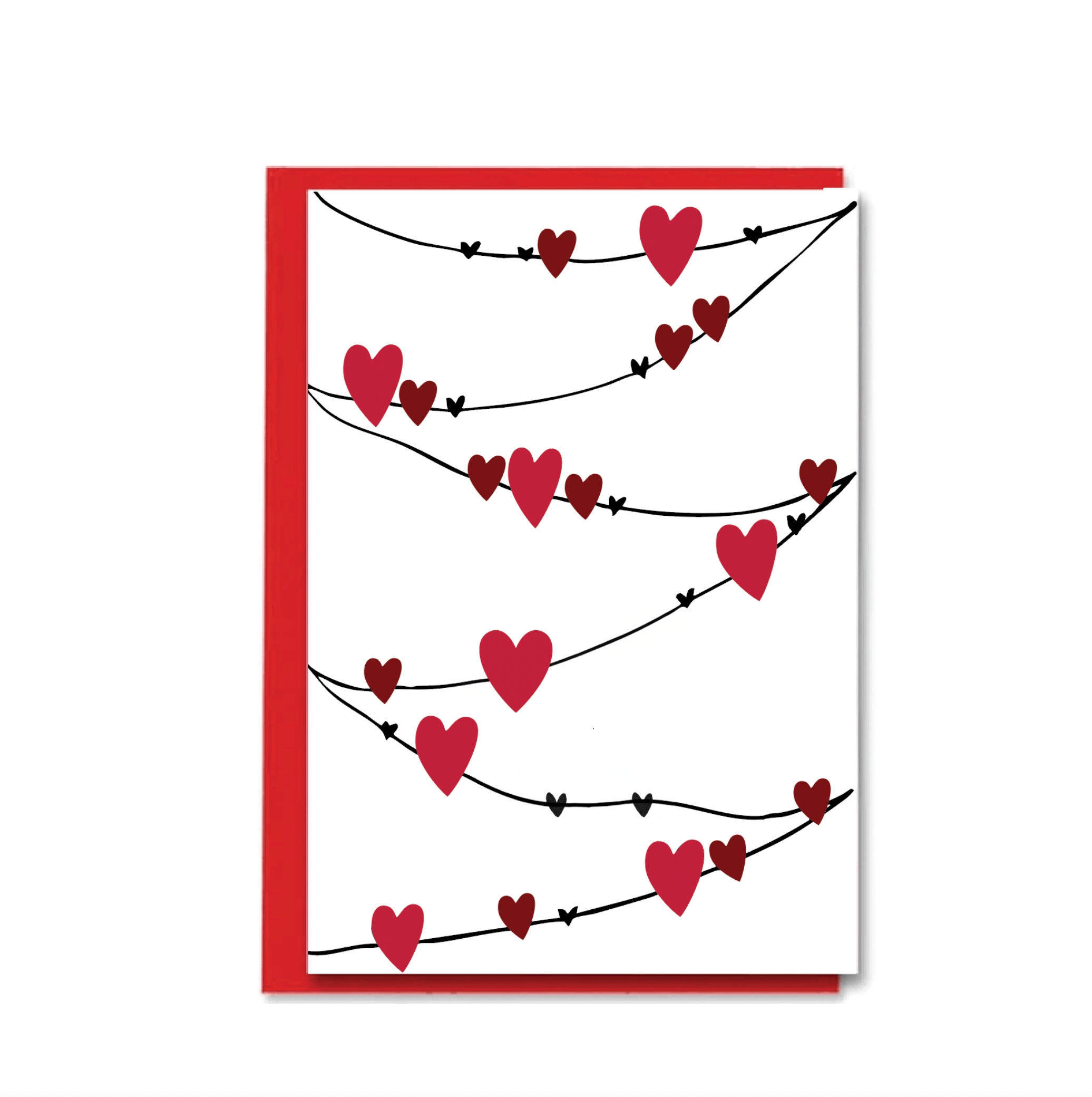 Cherry Hearts Card