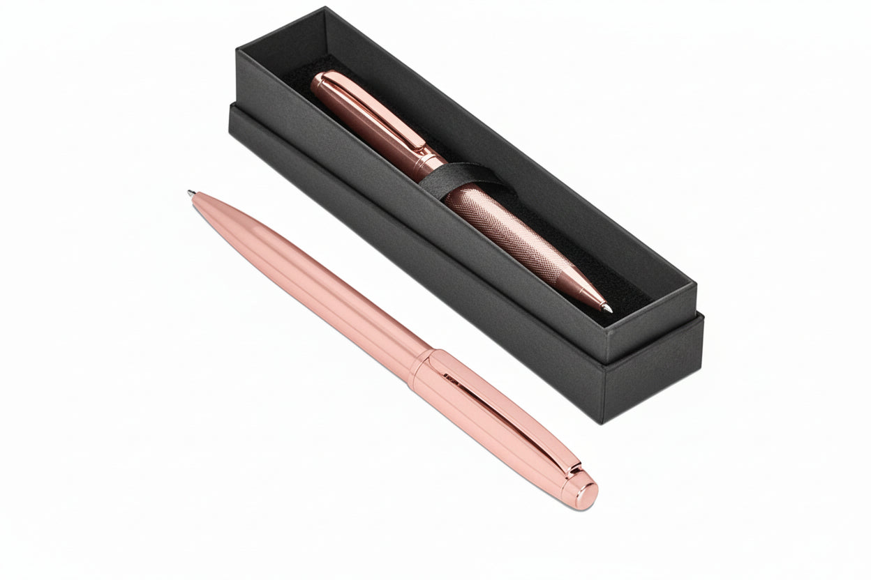 Alex Varga Loreum Stainless Steel Ball Pen – 13.5 cm – Executive Metal Writing Pen