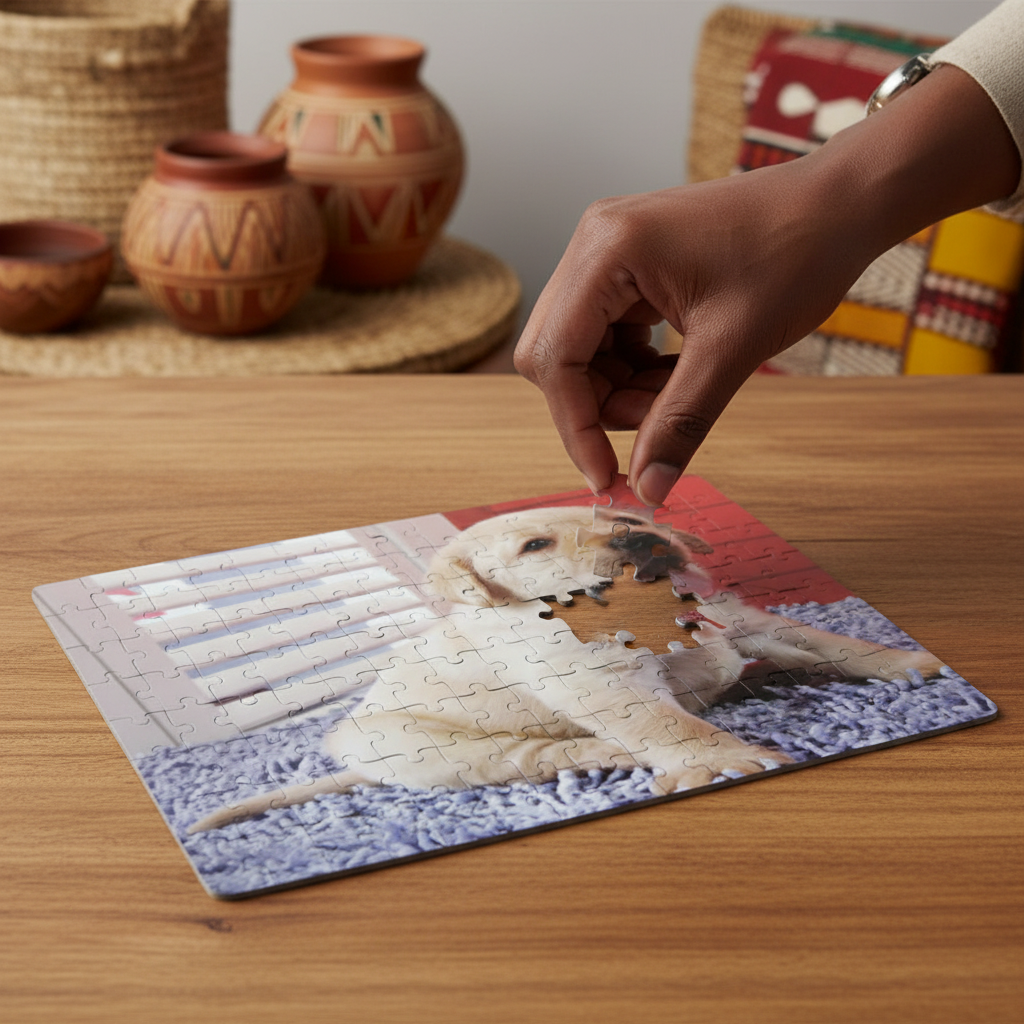 A4 Personalised Puzzle – 120 Pieces Full Custom Photo Jigsaw Puzzle