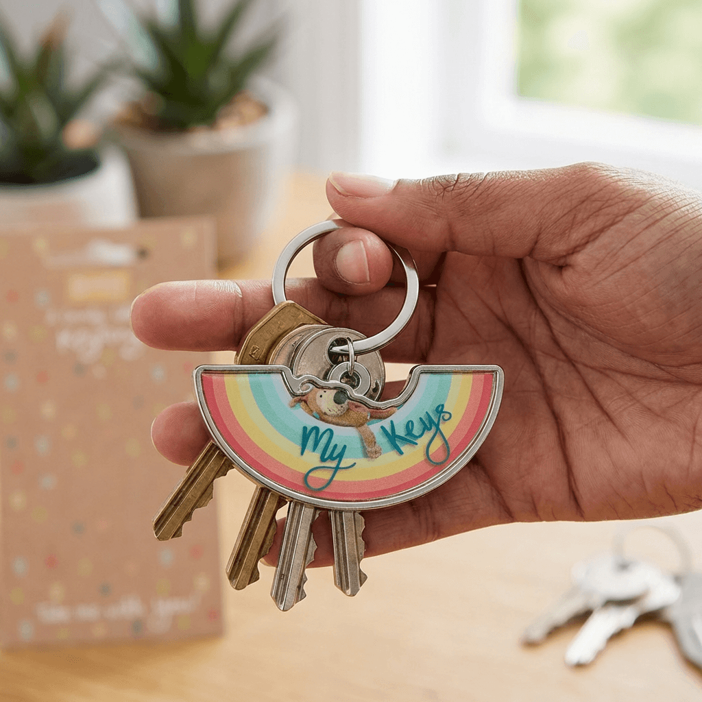 Boofle Keyring My Keys