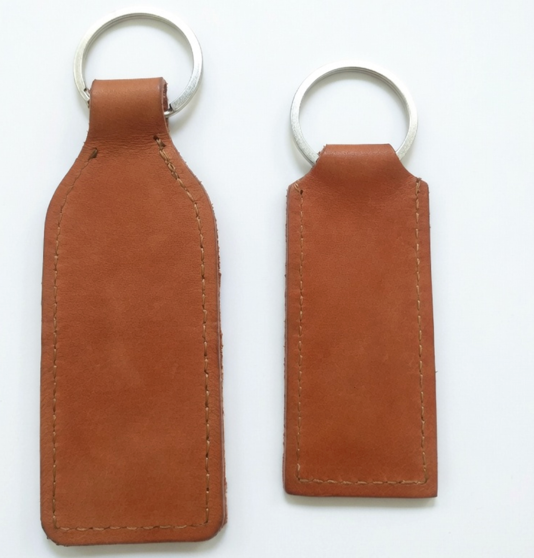 Leather Keyrings – Safari Company Ltd Branded Key Holders (Large / Small)
