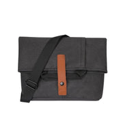 Santhomee 2 in 1 Messenger & Tote Bag - Black