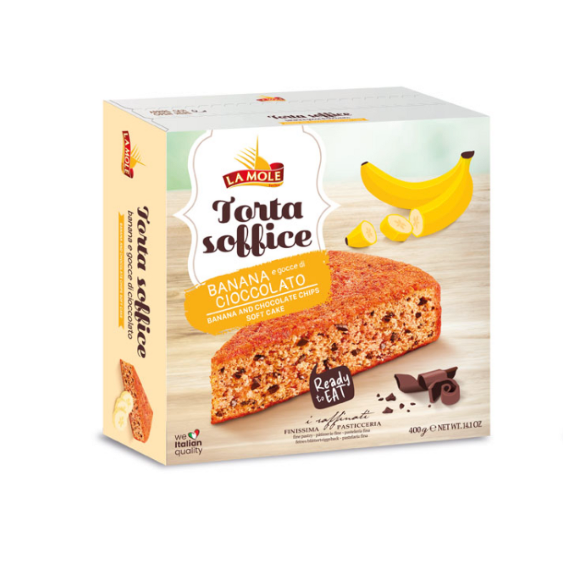 La Mole Cake Banana & Chocolate 400g