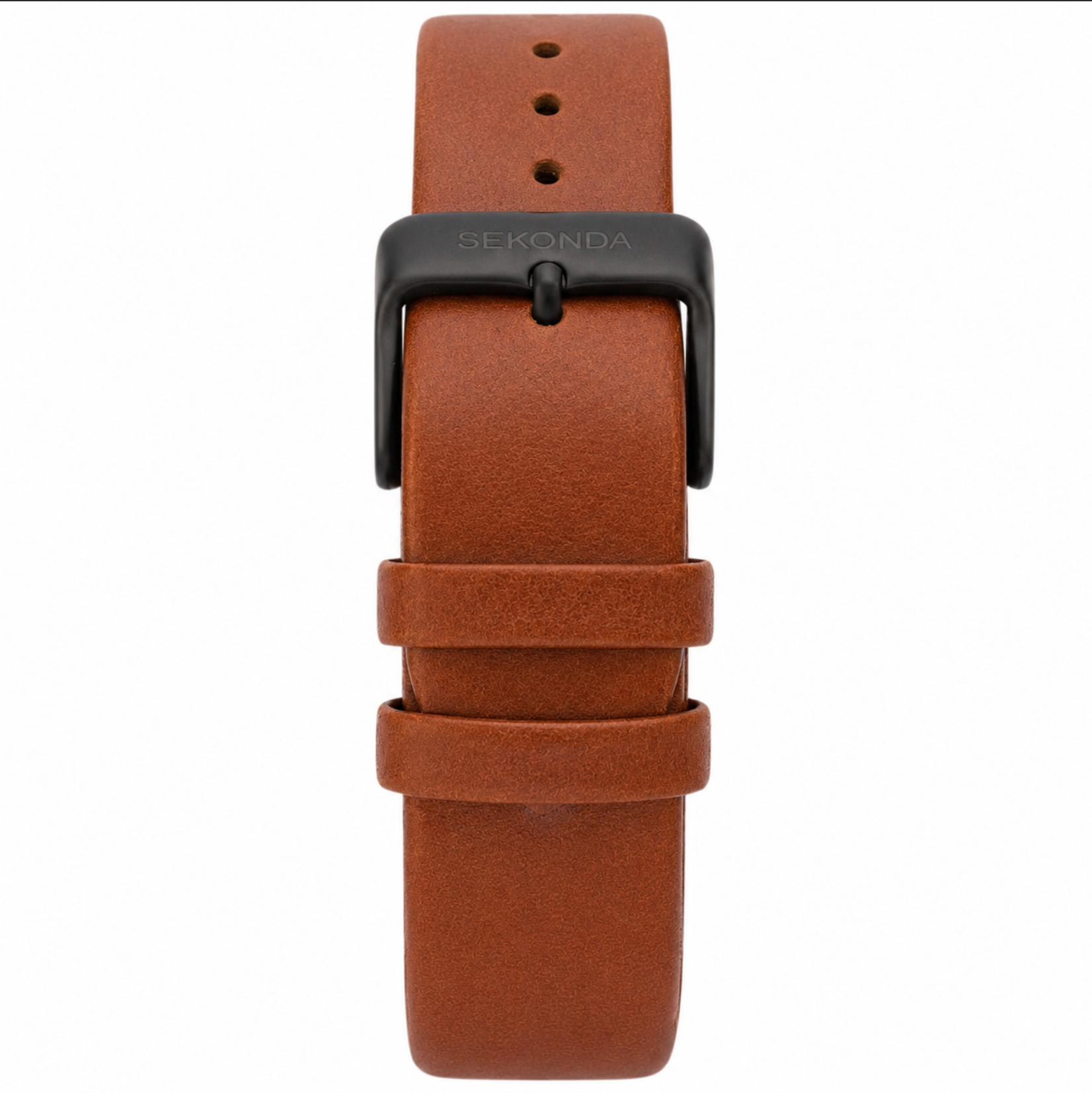 Sekonda Men's Analogue Quartz Watch – Grey Dial & Brown Leather Strap (1828)